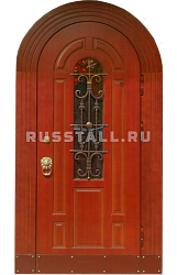 Металлическая дверь с ковкой RS139 - Изображение