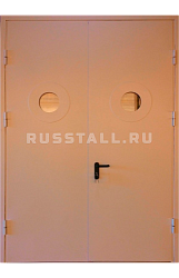 Стальная дверь с порошковым напылением RS124 - Изображение