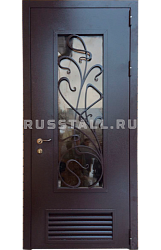 Металлическая техническая дверь RS47 - Изображение