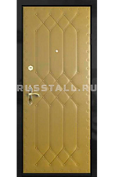 Стальная дверь в квартиру с винилискожей RS27 - Изображение