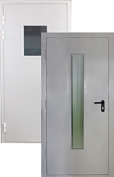 Противопожарные металлические двери - Изображение