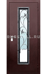 Железная дверь для дачи RS15 - Изображение