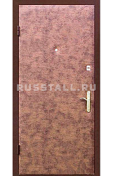 Металлическая дверь в квартиру с винилискожей RS36 - Изображение