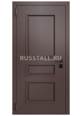 Металлическая дверь с металлофиленкой - Изображение