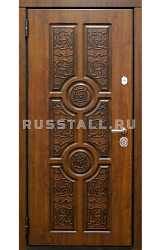 Входная дверь в коттедж из стали RS10 - Изображение